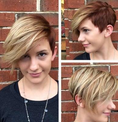 Creative cut/color