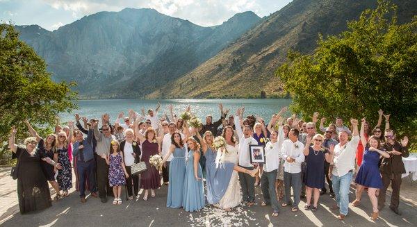 Entire Wedding at Convict Lake