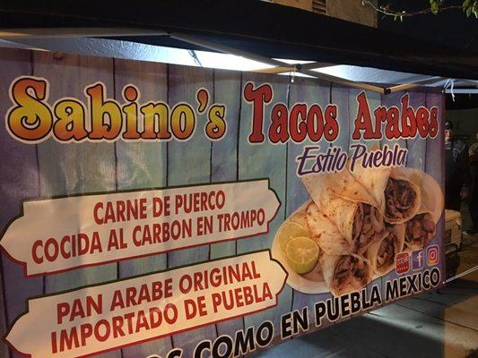 Sabino's Tacos Arabes