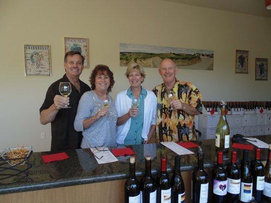 Tasting our New Wine Offerings