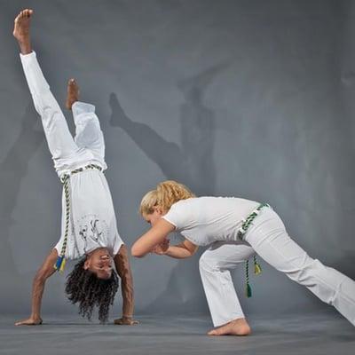 Capoeira develops balance, core strength and reflexes.