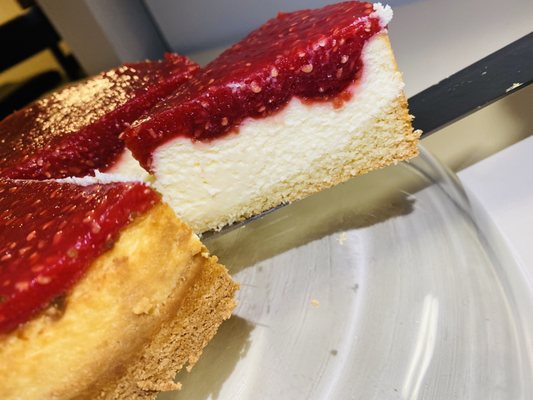 Check out our Raspberry NY style Keto Cheesecake!  Ketohomebakery.com