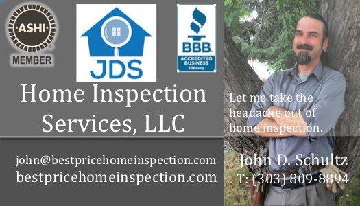 JDS Home Inspection Services LLC business card