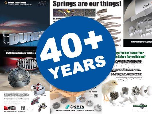 We've been in business for over 40 years. Here's just a few samples of our print work.