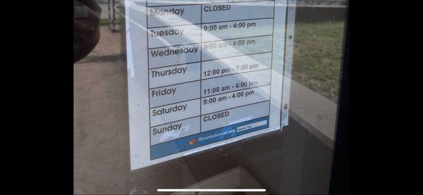 4/2024 library hours