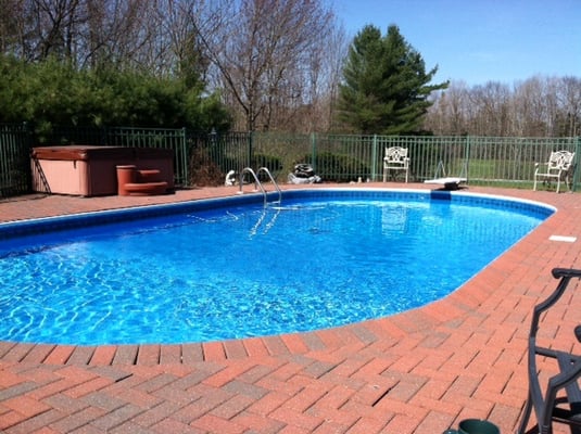 Backyard Paradise from Ledgewater Pools.