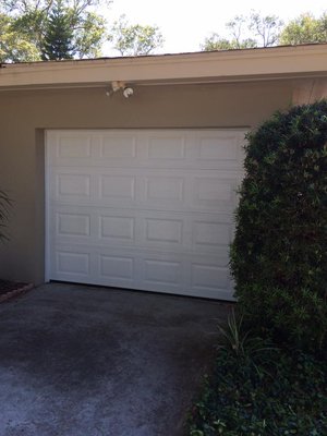 Before & After Garage Door Installation in Tarpon Springs, FL