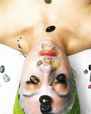 Crystal Chakra Balancing Facial