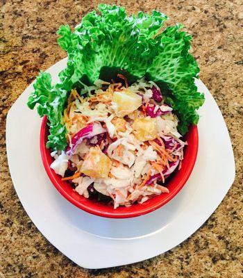 Hawaiian slaw salad