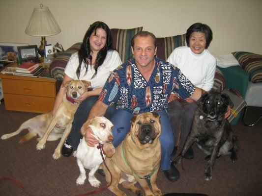 Dr. Dicey with Dana and Doris, Office Managers!