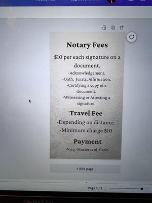 Sydney I Wagler Mobile Notary Public