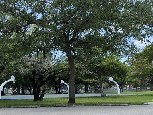 Basketball courts