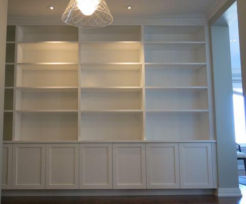 Custom bookcase