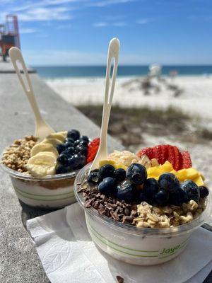 Bear Fruit Bowls and Coffee