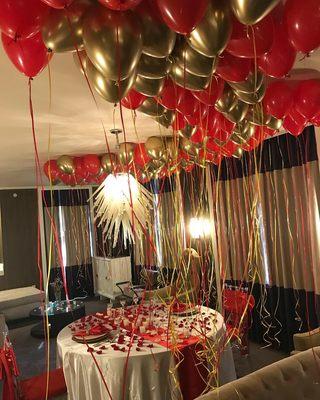 A V-Day setup earlier this year in the Kimpton Hotel. Everyone loves this amazing set up!