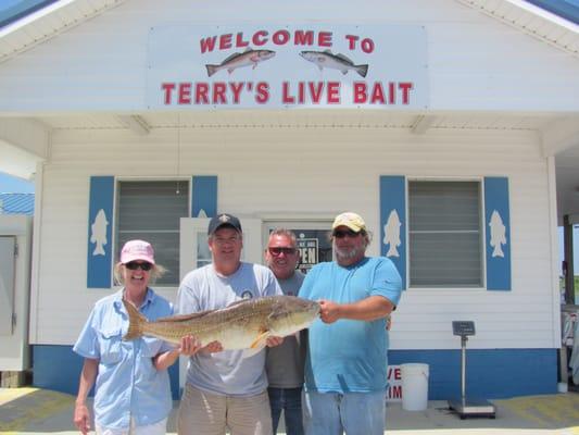 Big Sexy's Guide Service.......Monster 28.12 lb Redfish