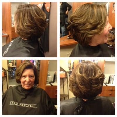 Great short bob done at accentrixs