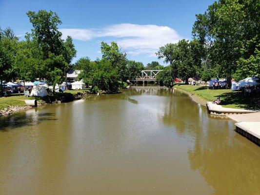 River Raisin in Ellis Park