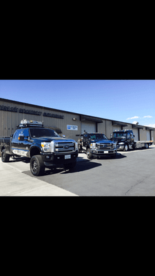 Our fleet of tow trucks