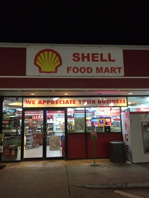 Shell under new mangenment in w parkwod ave