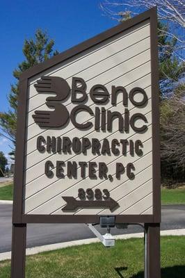 Clinic Sign by Road