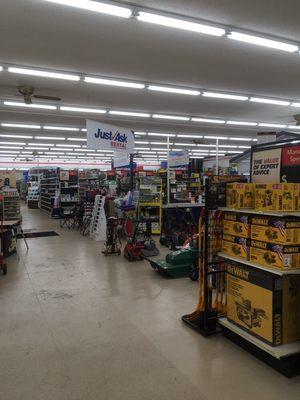 Inside view of store