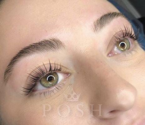 * Lash Lift & Tint with Brow Design *