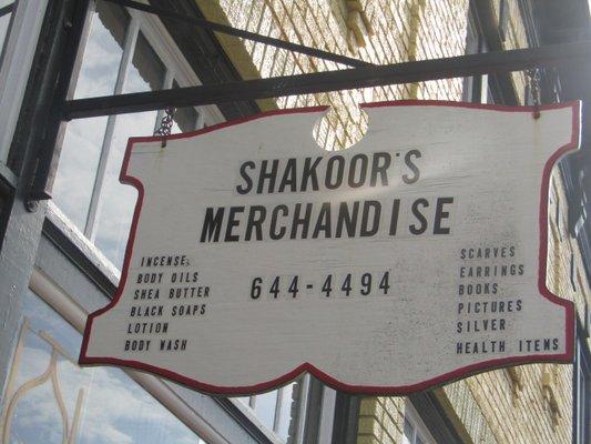 Shakoor's Merchandise