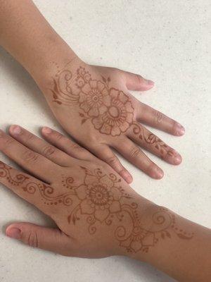 Birthday party henna was a hit !