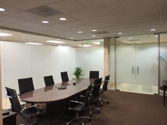 Conference room for Attorney and Client(s) meetings.