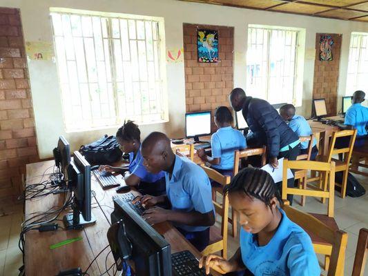 Computer Lab in Uganda for our secondary school students