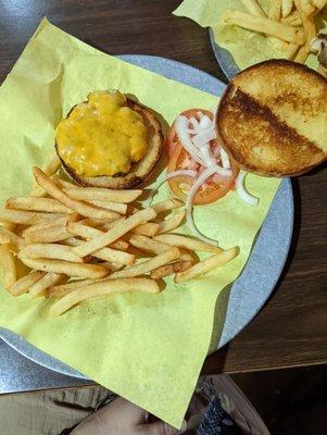 This is a ten dollar burger, served to me open-faced like they're supposed to be proud of it?