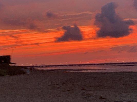 Sunset on Willoughby Spit!