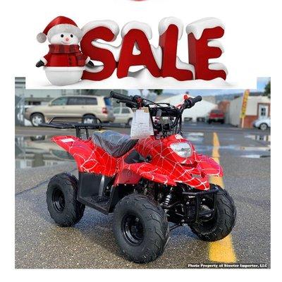 Brand New Kids 110cc ATV Automatic | Speed Governor | Green Sticker | Red Spider