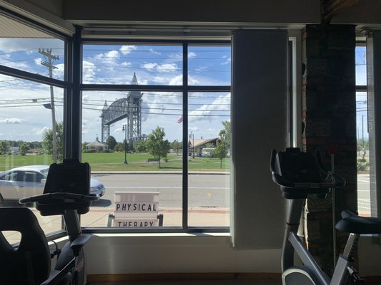 PT with a view!