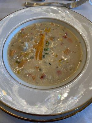 Crab chowder