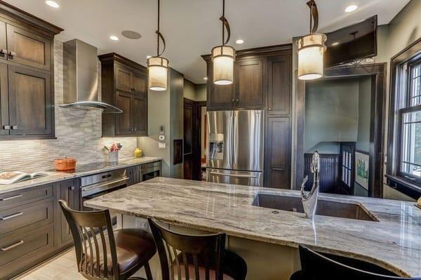 Kitchen renovation in 1900s home