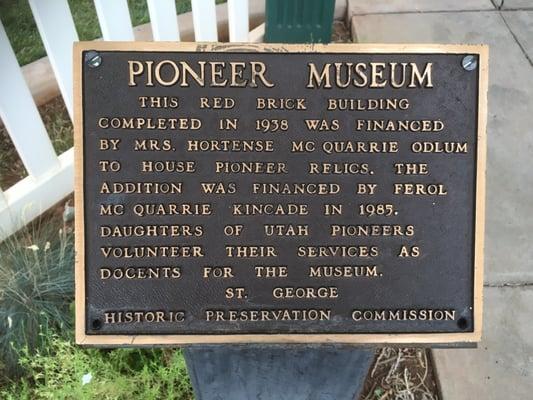 Daughters of Utah Pioneers Museum