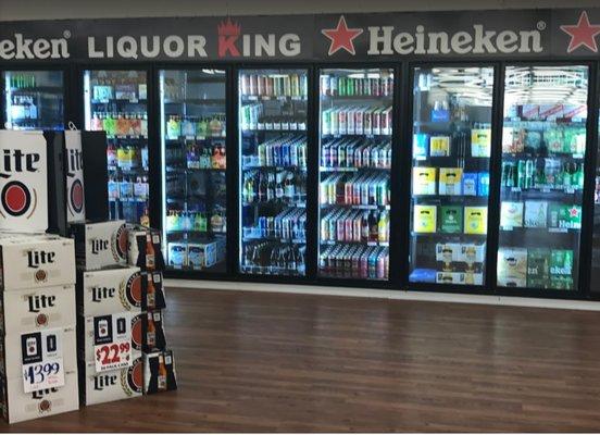 Huge selection of Beer, Wine and Spirits