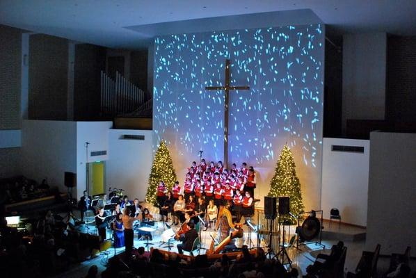 Los Angeles Children's Chorus performing Tchaikovsky's Snow Scene from "The Nutcracker," 12/1/12