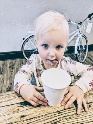 Youngest coffee customer