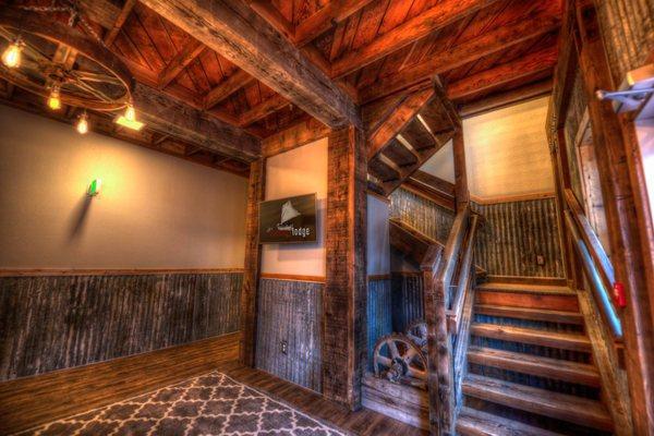 The Henhouse Foyer - The old cannery ladies bunk house originally build in 1918, refurbished in 2015.