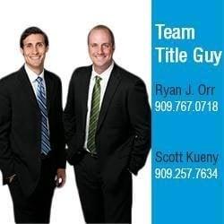 Team Title Guy is here to help serve all your real estate title needs. Give us a call today!