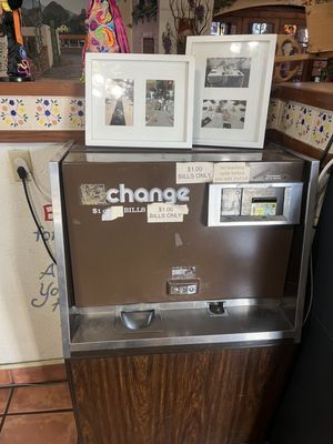 Change machine