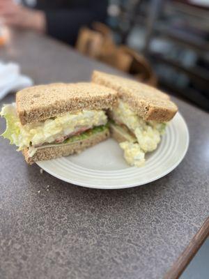 Egg Salad Sandwich on Wheat- EXCELLENT