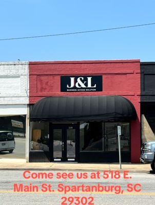 Come and see us at 518 East Main Street, Spartanburg, SC 29302