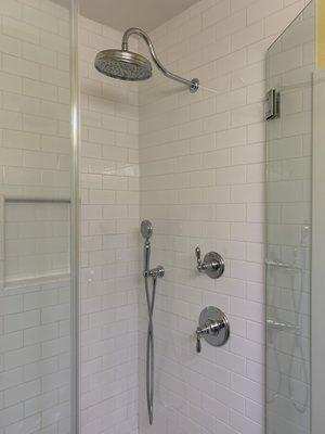 Custom shower valve install