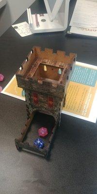 Try the tower dice game at the front counter.