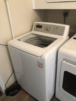 Washing machine with no cold water repair