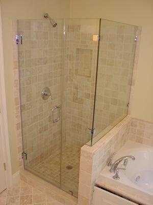 These showers are our specialty. Nothing we cant put a shower in.